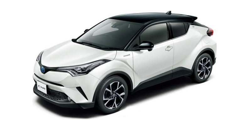 White Pearl Crystal Shine Black Roof