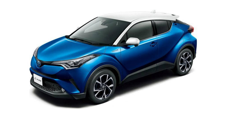 Nebula Blue Metallic White Roof