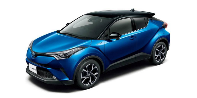 Nebula Blue Metallic Black Roof